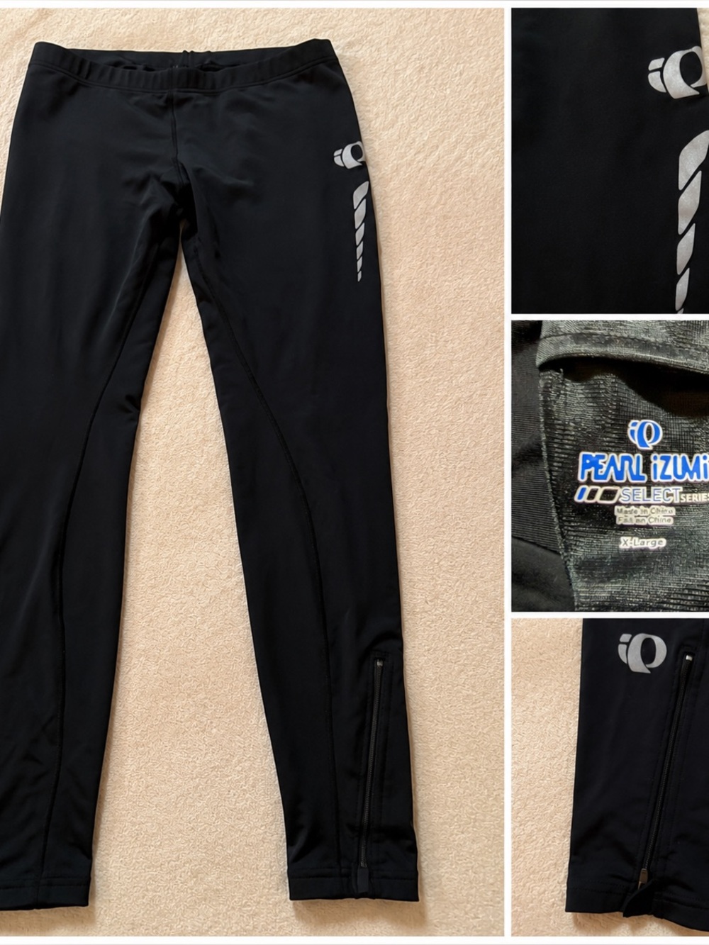 Men’s Pearl Izumi Select Cycling Tights Black Tights